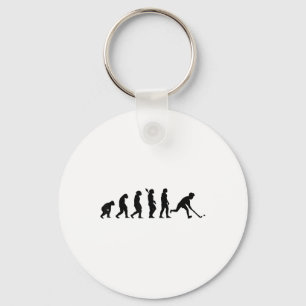 Veldhockey Evolultion Hockey Speler Hockey Team Sleutelhanger