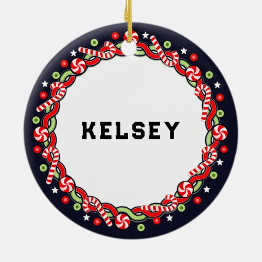 Veldhockey-feestdag cadeau keramisch versiering keramisch ornament (Achterkant)