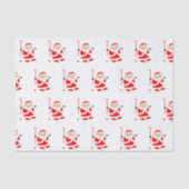 Veldhockey-feestdag cadeaupapier tissuepapier (Voorkant)