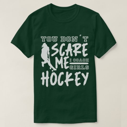 Veldhockey Girls Coach T-shirt (Design voorkant)
