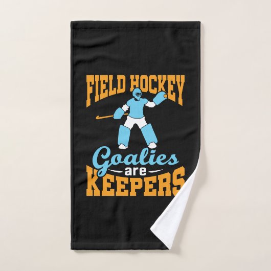 Veldhockey Goalies zijn keepers Handdoek (Handdoek)