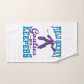 Veldhockey Goalies zijn keepers Handdoek (Handdoek)