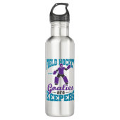 Veldhockey Goalies zijn keepers Waterfles (Voorkant)