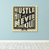 Veldhockey, hit en stopt nooit met afdrukken (Insitu (Houten vloer))