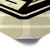 Veldhockey, hit en stopt nooit met afdrukken poster (Hoek)