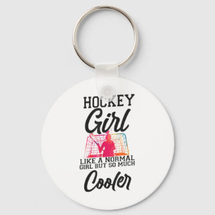 Veldhockey Hockey Meisje Als Een Normaal Meisje Ma Sleutelhanger