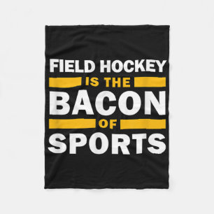Veldhockey is de zwendel van sport grappig veldhoc fleece deken