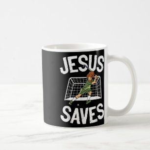 Veldhockey Jezus geloof christelijk Jezus redt _1 Koffiemok