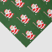 Veldhockey Kerst Tissue Papier (Detail)