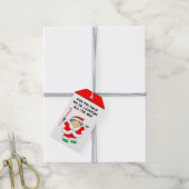 Veldhockey Kerstcadeautags Cadeaulabel (Met Touw)