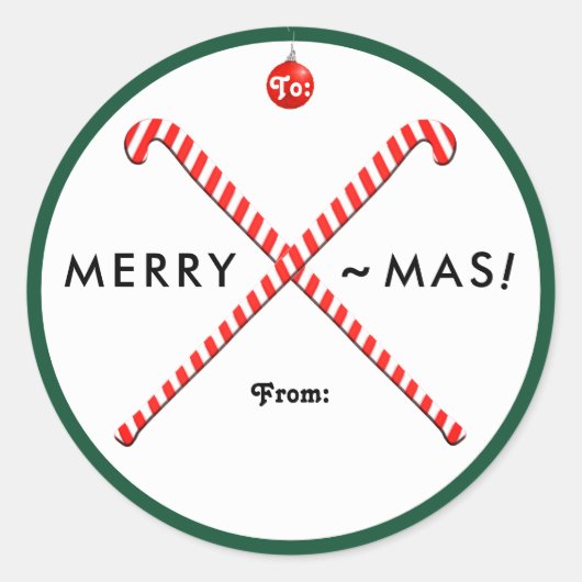 Veldhockey-kerstcadeautassen voor kerstmis ronde sticker (Voorkant)