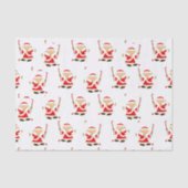 Veldhockey kerstfeestdag cadeau tissuepapier (Voorkant)