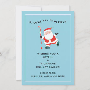 Veldhockey-kerstkaarten