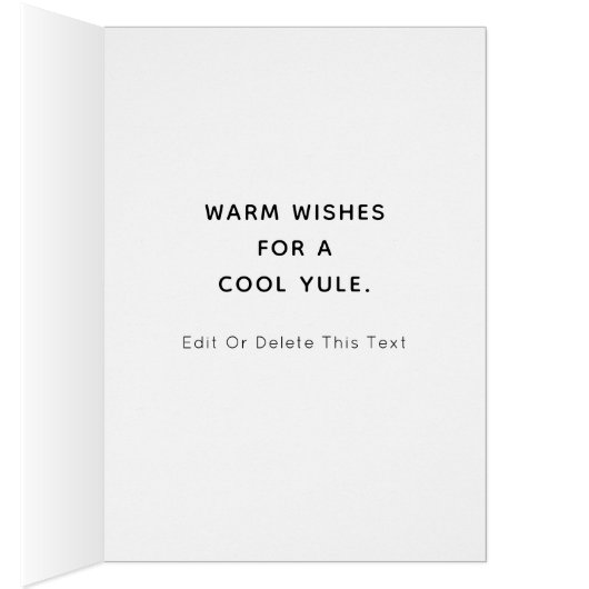 Veldhockey-kerstkaarten (Binnen (Rechts))