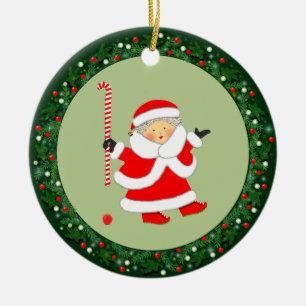 Veldhockey Kerstmis Collectible 2023 Keramisch Ornament