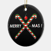 Veldhockey Kerstmis Keramisch Ornament (Links)