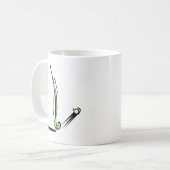 Veldhockey Koffiemok (Voorkant links)