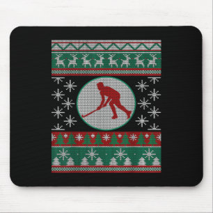 Veldhockey lelijk kerstcadeau-idee Veldhockey Muismat