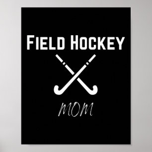 Veldhockey Moeder Sporten Middelbare School Trots Poster