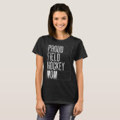 Veldhockey Moeder Vintage T-shirt (Voorkant volledig)