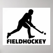 Veldhockey Poster (Voorkant)