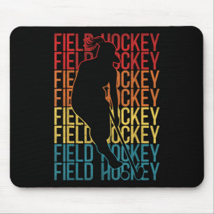 Veldhockey Retro Vintage Veldhockey  Muismat