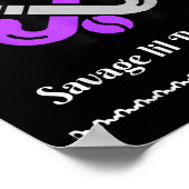 Veldhockey Savage Princess Cool Design Poster (Hoek)