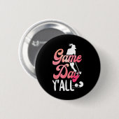 Veldhockey Speldag Y'all _1 Ronde Button 5,7 Cm (Voorkant /achterkant)