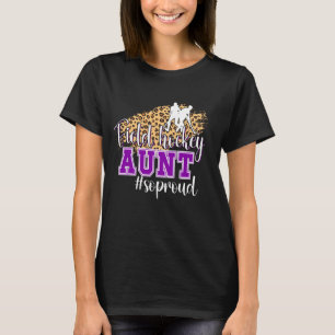 Veldhockey tante zo trots veld hockey speler Aun T-shirt
