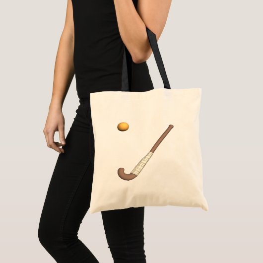 Veldhockey-toets & Ball Tote Bag (Voorkant (product))