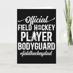 Veldhockey Vader Funny Vader Van Een Veldhockeyspe Kaart