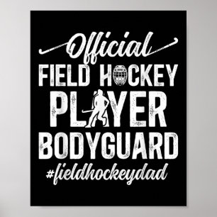 Veldhockey vader grappige vader van een veldhockey poster