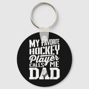 Veldhockey vader shirt mannen veldhockey liefhebbe sleutelhanger