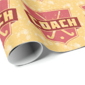 Veldhockey voor kerstcadeautje cadeaupapier (Rol Hoek)