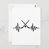 Veldhockeyfrequentie Briefkaart (Voorkant / Achterkant)