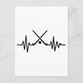 Veldhockeyfrequentie Briefkaart (Voorkant)