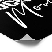 Veldhockeymoeder voor vrouwen _1 poster (Hoek)