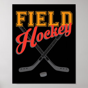 Veldhockeyspeler Coach Sportliefhebber Hockeyfan P Poster