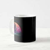Veldhockeyspeler Retro _1 Koffiemok (Voorkant links)