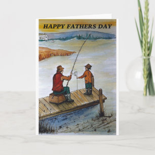 Veldkaart voor vaders dag kaart