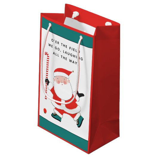 Veldkerstavond Klein Cadeauzakje (Achterkant Gekanteld)