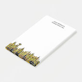 Veldlijnnacht Aangepast Post-it® Notes (Schuin)