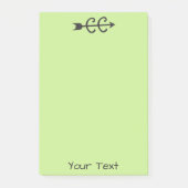 veldloopsymbool post-it® notes (Voorkant)