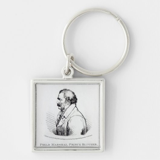 Veldmaarschalk Prince Blucher of Wahlstadt Sleutelhanger (Voorkant)