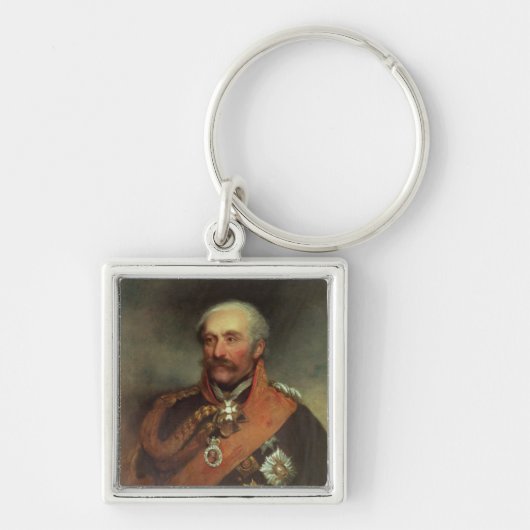 Veldmaarschalk Prince Von Blucher c.1816 Sleutelhanger (Voorkant)