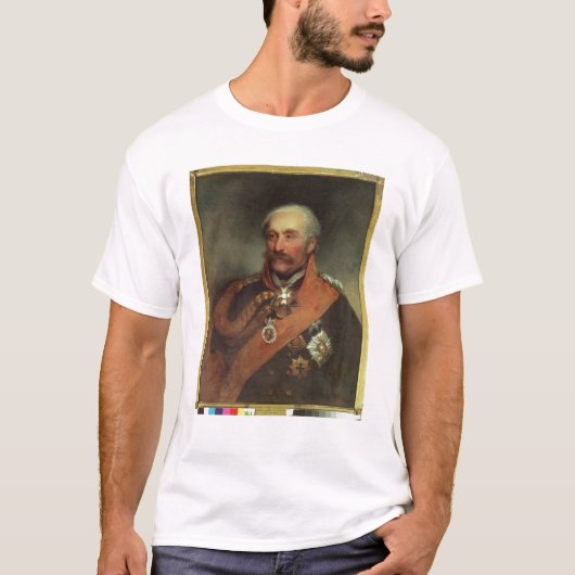 Veldmaarschalk Prince Von Blucher c.1816 T-shirt (Voorkant)