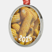 veldmaisoogst metalen ornament (Links)