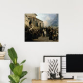 Veldmarshal Alexander Suvorov Poster (Thuiskantoor)