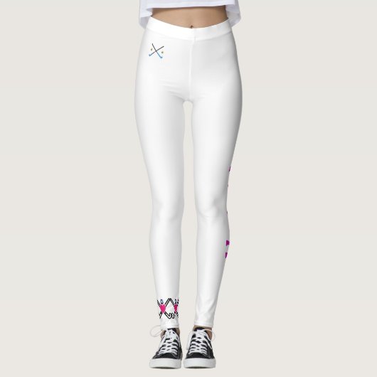 Veldmuilsleutelzweten Leggings (Voorkant)