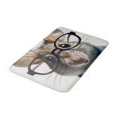 Veldmuis met bril badmat (Gekanteld)